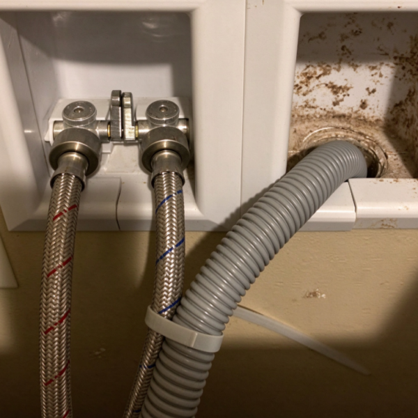 Washing Machine Drain Odor Inspection