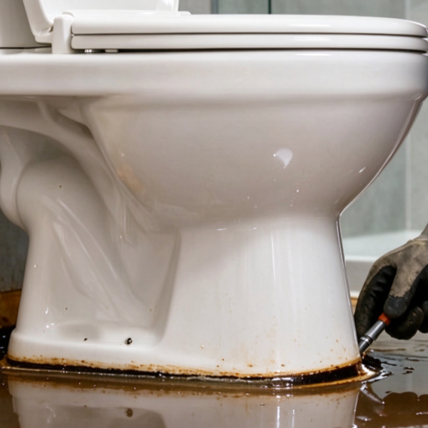 Toilet Odor and Seal Inspection
