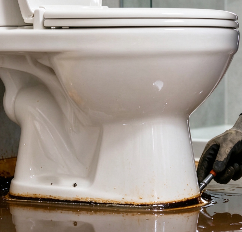Toilet Odor and Seal Inspection